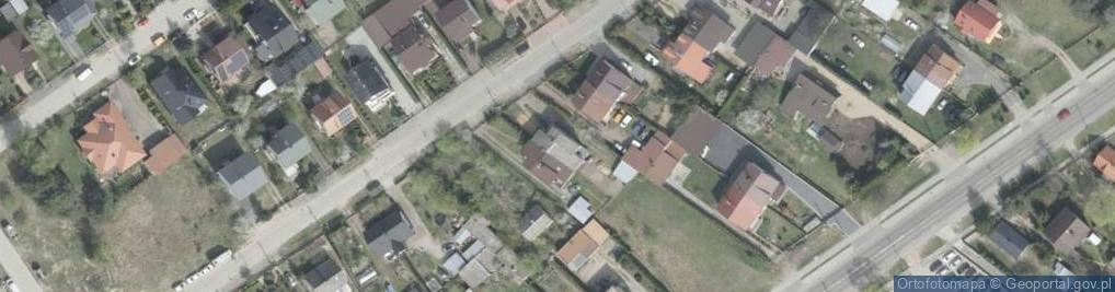 Zdjęcie satelitarne Pasterska ul.