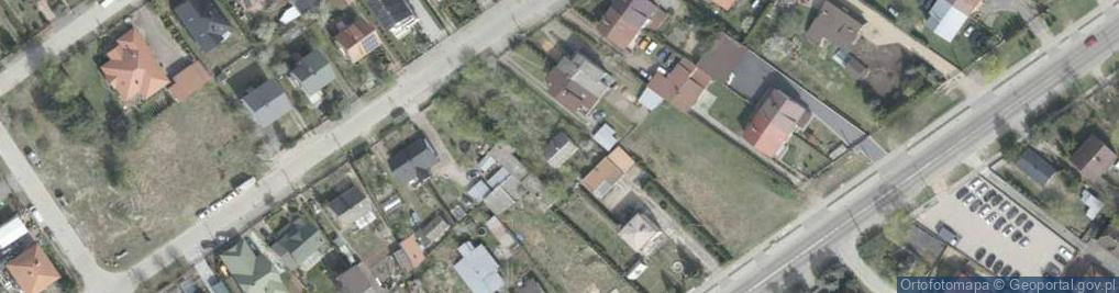 Zdjęcie satelitarne Pasterska ul.