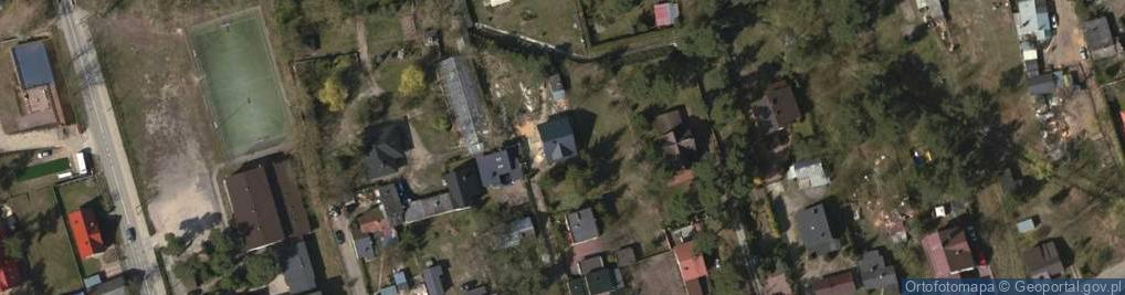 Zdjęcie satelitarne Pąkowa ul.