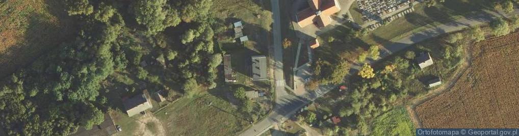 Zdjęcie satelitarne Palędzie Kościelne ul.