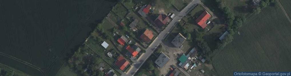 Zdjęcie satelitarne Panowice ul.