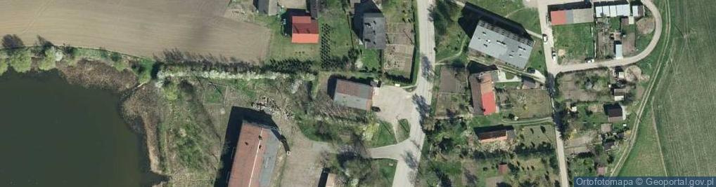 Zdjęcie satelitarne Papowo Biskupie ul.