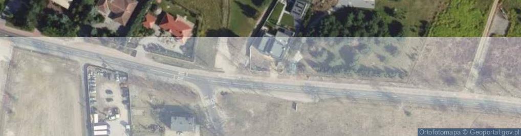 Zdjęcie satelitarne Paproć ul.