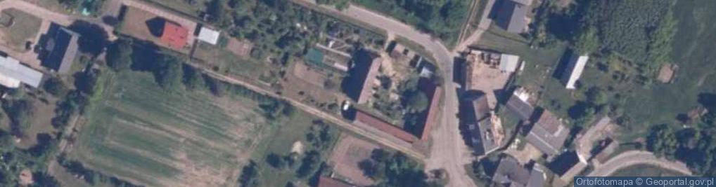 Zdjęcie satelitarne Paproty ul.