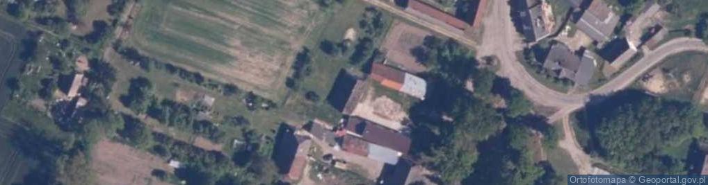 Zdjęcie satelitarne Paproty ul.