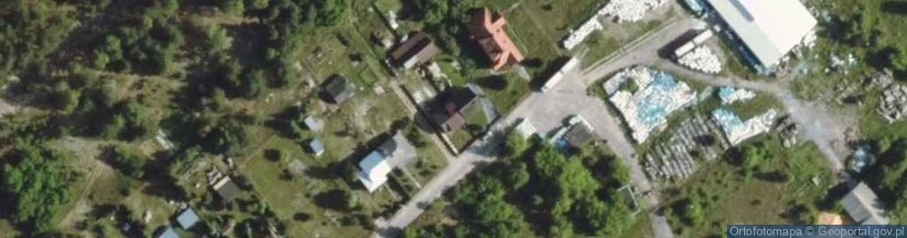 Zdjęcie satelitarne Parciaki-Stacja ul.
