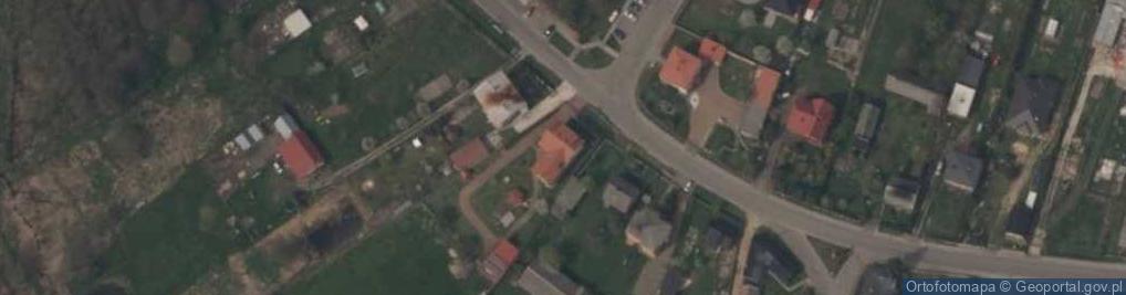 Zdjęcie satelitarne Parzno ul.