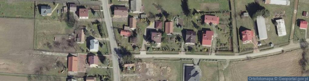 Zdjęcie satelitarne Pawęzów ul.