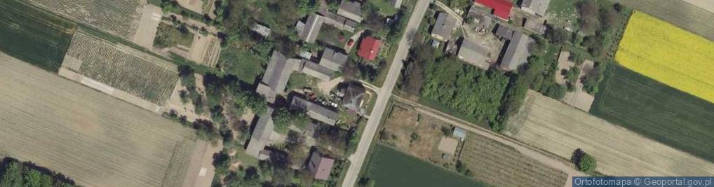 Zdjęcie satelitarne Pawłów ul.
