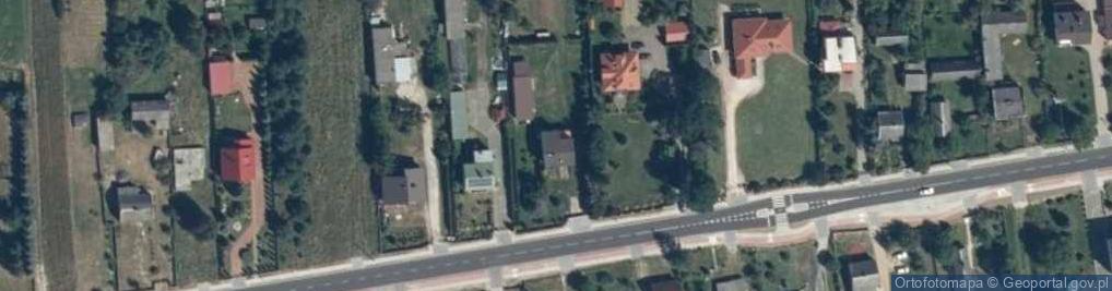 Zdjęcie satelitarne Pawłów ul.