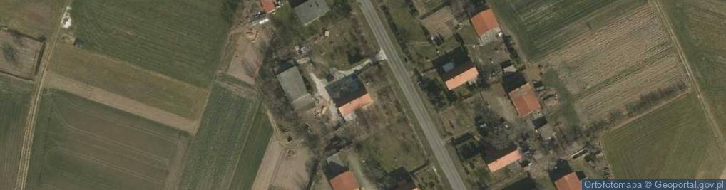 Zdjęcie satelitarne Paździorno ul.
