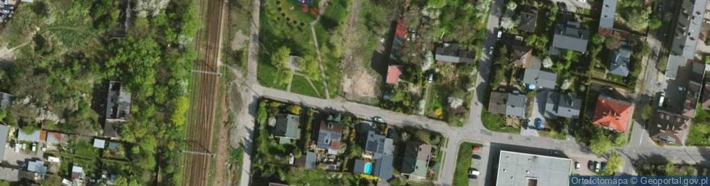 Zdjęcie satelitarne Partyzantów ul.