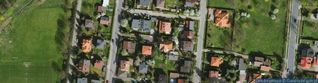 Zdjęcie satelitarne Pawia ul.