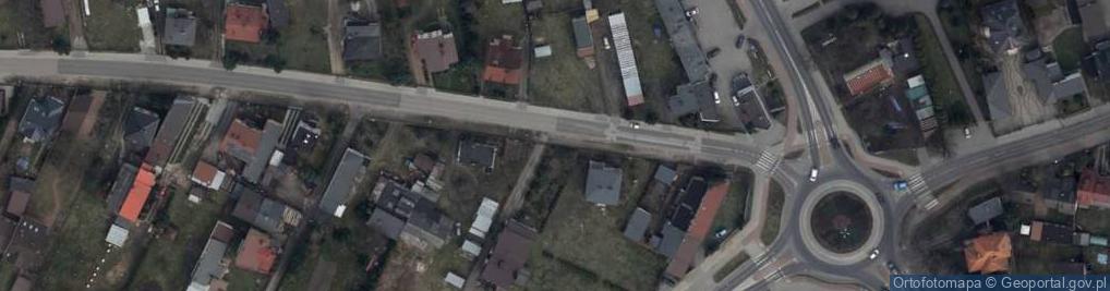 Zdjęcie satelitarne Pawłowska ul.