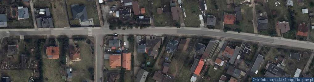Zdjęcie satelitarne Pawłowska ul.