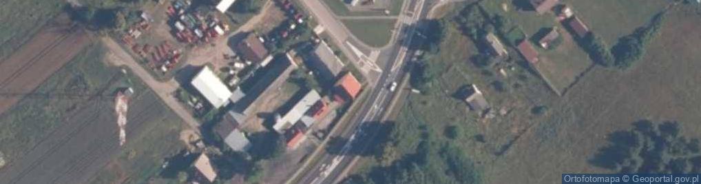Zdjęcie satelitarne Pamięci Narodowej ul.