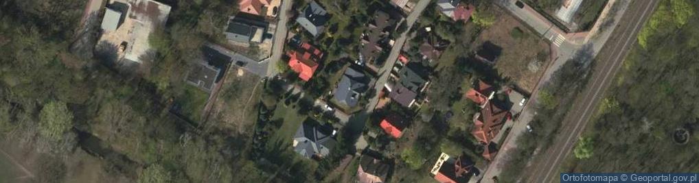 Zdjęcie satelitarne Paproci ul.