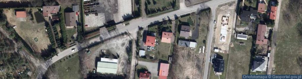 Zdjęcie satelitarne Pańska ul.