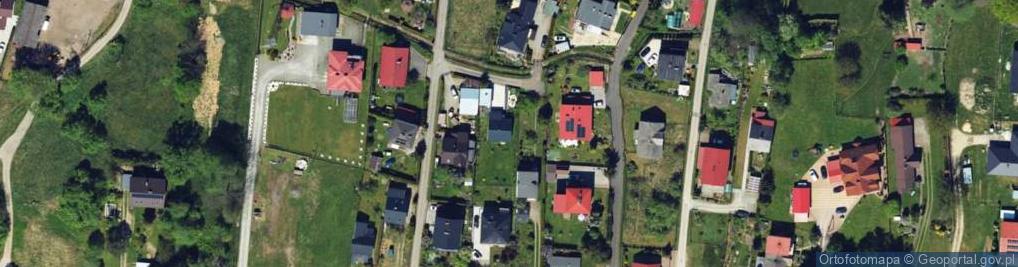 Zdjęcie satelitarne Pawia ul.