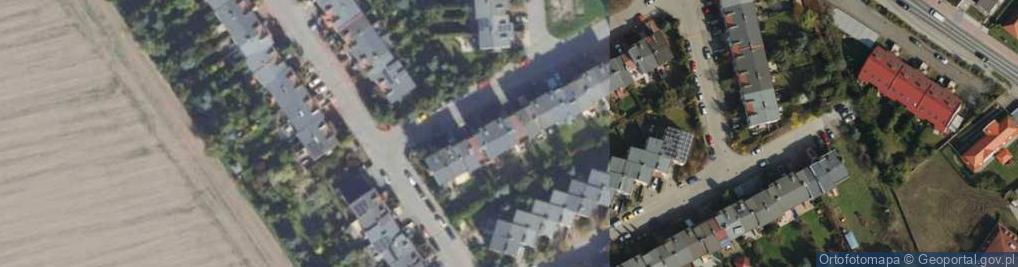 Zdjęcie satelitarne Pasikonika ul.