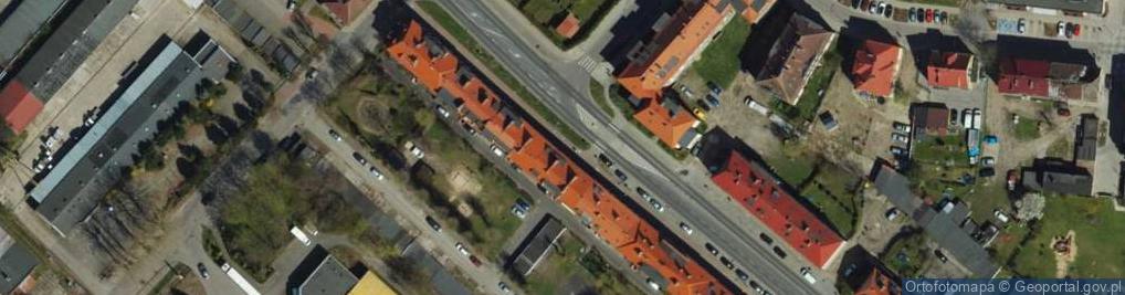 Zdjęcie satelitarne Paderewskiego Ignacego Jana ul.