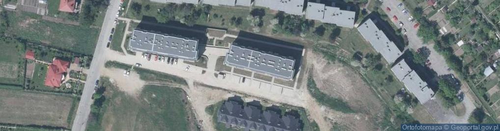 Zdjęcie satelitarne Panoramy Ślężańskiej ul.