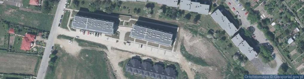 Zdjęcie satelitarne Panoramy Ślężańskiej ul.