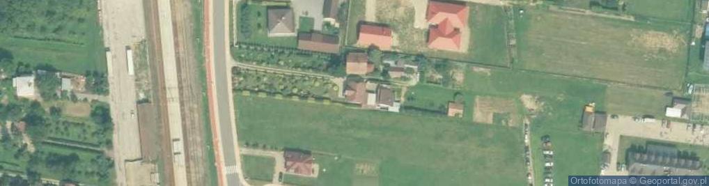 Zdjęcie satelitarne Papieska ul.
