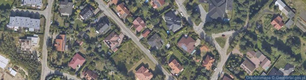 Zdjęcie satelitarne Paproci ul.