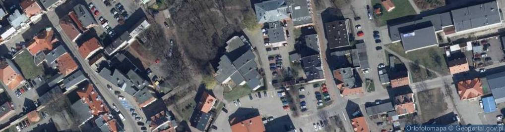 Zdjęcie satelitarne Park Chopina Fryderyka park.
