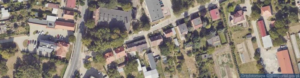 Zdjęcie satelitarne Partyzancka ul.