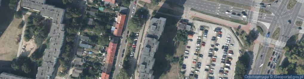 Zdjęcie satelitarne Pasterska ul.