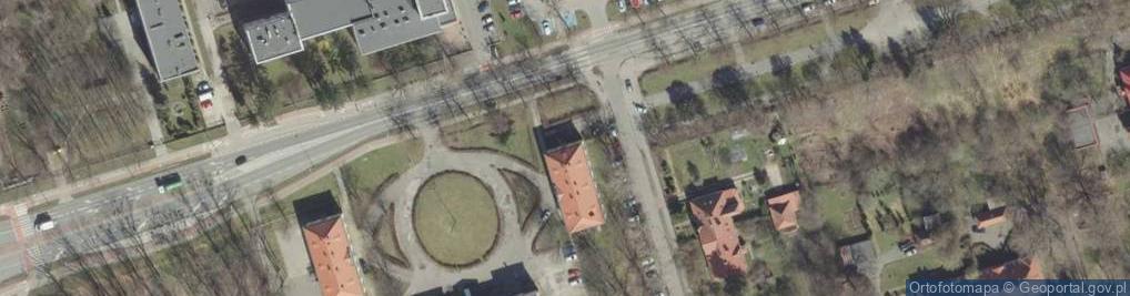 Zdjęcie satelitarne Park Kwiatkowskiego Eugeniusza park.