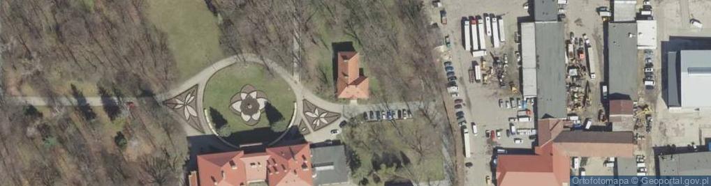 Zdjęcie satelitarne Park Sanguszków park.