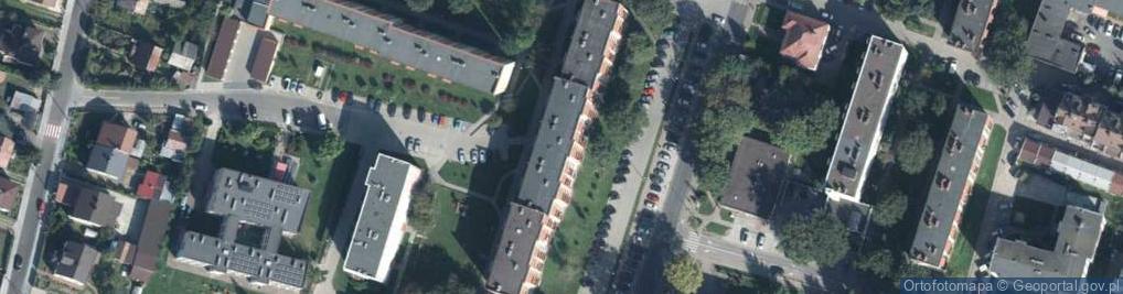 Zdjęcie satelitarne Papieża Jana Pawła II ul.