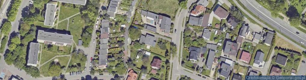 Zdjęcie satelitarne Paprocańska ul.