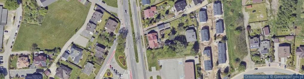 Zdjęcie satelitarne Paprocańska ul.