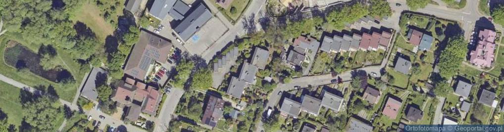 Zdjęcie satelitarne Paprocańska ul.