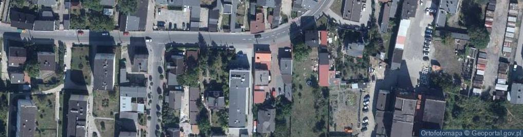 Zdjęcie satelitarne Partyzanta ul.