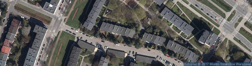 Zdjęcie satelitarne Pawlikowskiej-Jasnorzewskiej Marii ul.