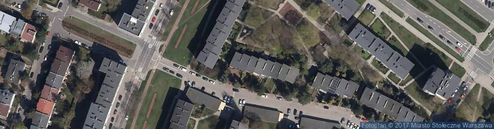 Zdjęcie satelitarne Pawlikowskiej-Jasnorzewskiej Marii ul.