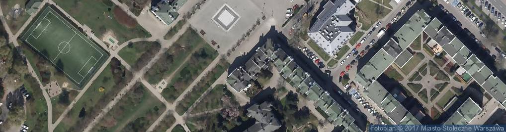 Zdjęcie satelitarne Pasaż Ursynowski ul.