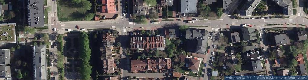 Zdjęcie satelitarne Pabianicka ul.