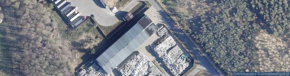 Zdjęcie satelitarne Papierników ul.