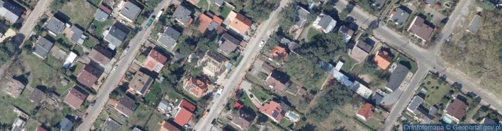 Zdjęcie satelitarne Paprocia ul.
