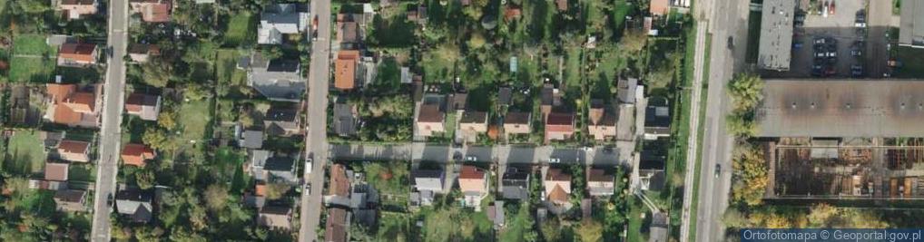 Zdjęcie satelitarne Pani Twardowskiej ul.