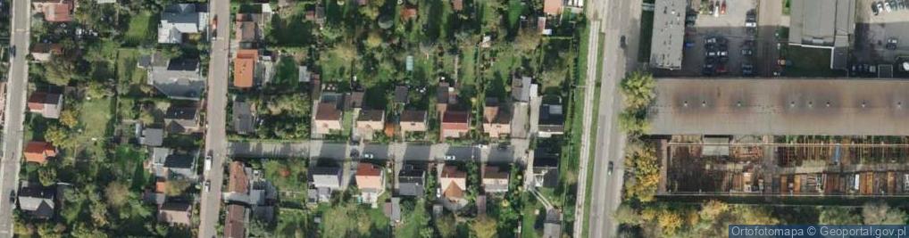 Zdjęcie satelitarne Pani Twardowskiej ul.
