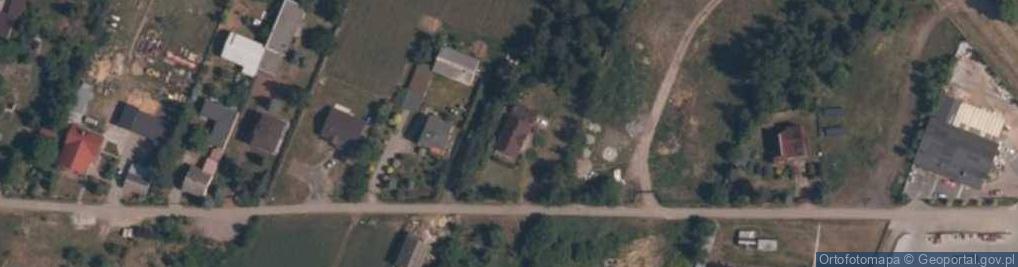 Zdjęcie satelitarne Pąchały ul.