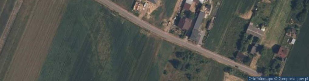 Zdjęcie satelitarne Parcele ul.