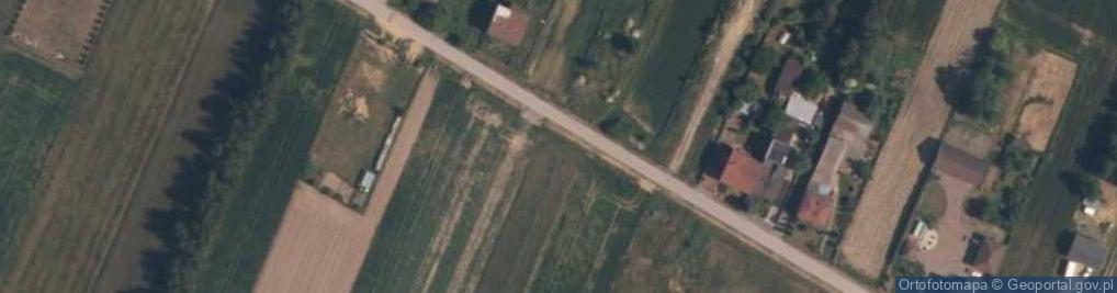 Zdjęcie satelitarne Parcele ul.
